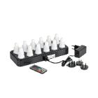 LED-set, herlaadbaar 70x40mm wit Artikel foto