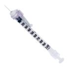 Spuit safetyglide 1ml met veiligheidsnaald 27G tuberculine BD Artikel foto