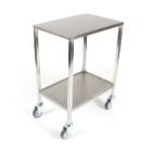Tafel - multifunctioneel - 2 plateaus - 4 zwenkwielen - Snijders Care Artikel foto