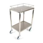 Tafel - multifunctioneel - 2 plateaus - 4 zwenkwielen - imperial - Snijders Care Artikel foto