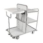 Etagewagen - 2-rings - open - 3 plateaus - compleet - Snijders Care Artikel foto