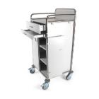 Etagewagen - zonder ring - gesloten - 2 plateaus - compleet - Snijders Care Artikel foto