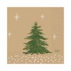 Servet 3-laags 24x24cm Humble Trees Artikel foto