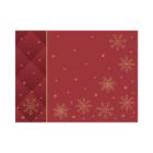 Placemats BIO Dunicel 30x40cm Rhombus Bordeaux Artikel foto