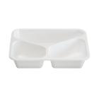 Menubak 3-vak 228x178x45mm pp wit Artikel foto