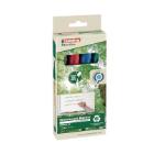 Edding 28 whiteboard marker ronde punt ecoline 1,5-3mm set 4 kleuren Artikel foto