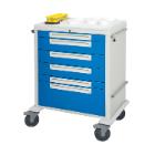 Medicijnwagen groen ladewagen 5 lades 66x98,5cm 4x10/1x 20cm Artikel foto