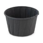 Porticup papier rond zwart 4.0oz / 120ml Artikel foto