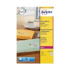 Avery L7551 etiketten 38,1x21,2mm transparant Artikel foto