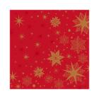 Servet BIO DSF 40X40CM Stargazing Red Artikel foto