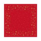 Napperon D/S 84X84CM Stargazing Red Artikel foto