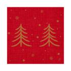 Servet 3 laags 40X40CM Shimmer Trees Artikel foto