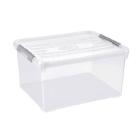 Opbergbox handy transparant 35L 490x390x250mm Artikel foto