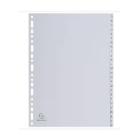 Tabbladen A4 18-gaats PP 26 tabs A-Z wit Artikel foto