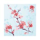 Servet Cherry Breeze Blue 3-laags 33x33cm Artikel foto