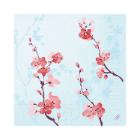 Servet Cherry Breeze Blue 3-laags 40x40cm Artikel foto