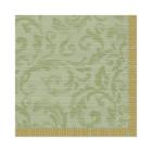 Servet Rich Damast Pistache 3-laags 33x33cm Artikel foto