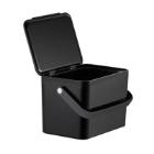 Afvalbak Deco food waste Caddy 4L zwart Artikel foto