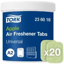 Luftfrisker Tork airfreshener disc A2 apple scent for hanging product photo