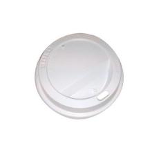 Plastl&aring;g &Oslash;84 mm H&oslash;j PS Hvid til Kaffeb&aelig;ger product photo