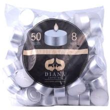 Tealight candle Burning time 8 hours White product photo