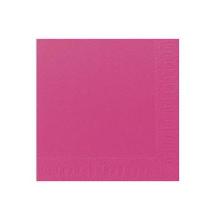 Napkin Duni 33x33 cm 3-layer Fuchsia product photo