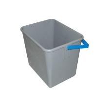Spand 6 ltr med Hank Firkantet Grå/Blå product photo