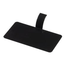Cake plate 100x55x20 mm PS black product photo