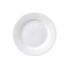 Plate Flat with tab Superwhite &Oslash;26 cm Porcelain White product photo