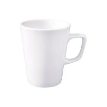 Mug Latte with Hank Superwhite 34cl &Oslash;8.6xH11 cm Porcelain White product photo
