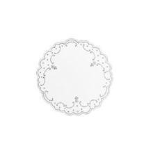Fadpapir Dunicel &Oslash;19cm Rund Hvid/S&oslash;lv product photo