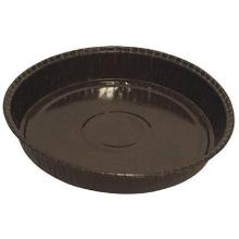 Cake tin &oslash;147/157x24 mm cardboard with PET brown product photo