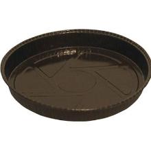 Kageform &oslash;170/181x35 mm pap med PET brun product photo