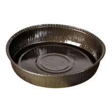 Kageform &oslash;170/181x35 mm pap med PET sort product photo