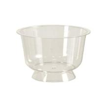 Dessert cup on foot 200ml &Oslash;95xH61mm PS clear product photo