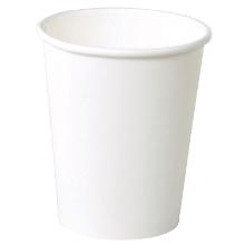 Coffee cup Cardboard &Oslash;80xH90mm 25cl 8oz Single Wall White product photo