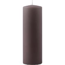 Block light &Oslash;60x180 mm Burning time 60 hours Dark Sand product photo