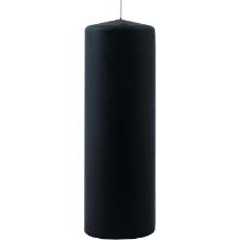 Block light &Oslash;60x180 mm Burning time 60 hours Black product photo