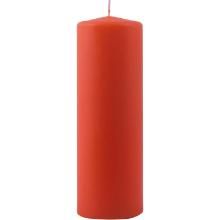 Block light &Oslash;60x180 mm Burning time 60 hours Orange product photo