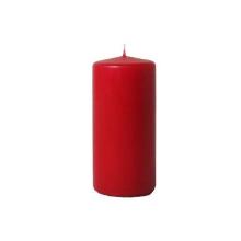 Block light &Oslash;60x180 mm Burning time 60 hours Ruby red product photo