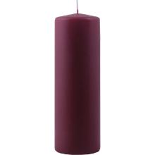 Block light &Oslash;60x180 mm Burning time 60 hours Bordeaux product photo