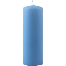 Block light &Oslash;60x180 mm Burning time 60 hours Ice blue product photo