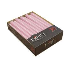 Antiklys &Oslash;22x245 mm Br&aelig;ndetid 7.5 timer Perlemors Rosa product photo