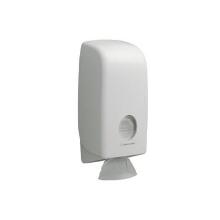 Dispenser Toilet paper Kimberly Clark Aquarius in Sheet Plastic White product photo