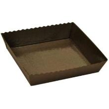 Cake form Easy Bake 150x140x37 mm Cardboard with PET Brown product photo