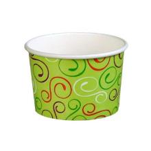 Ice cup 120/140 ml 3 oz &Oslash;74x49 mm Cardboard Green twiddle product photo