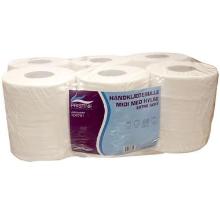 Towel roll Pristine Extra soft Midi 2-layer 135 m with sleeve New fiber White product photo