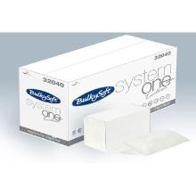 Napkin BulkySoft 160x215 mm 2-layer Interfold ONE system White product photo