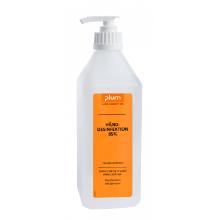 Hand disinfection liquid Plum 85% ethanol pump bottle 600 ml product photo