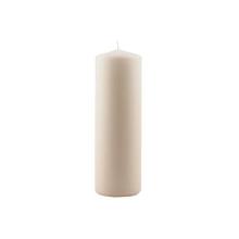 Block light &Oslash;78x245 mm Burning time 140 hours Ivory product photo